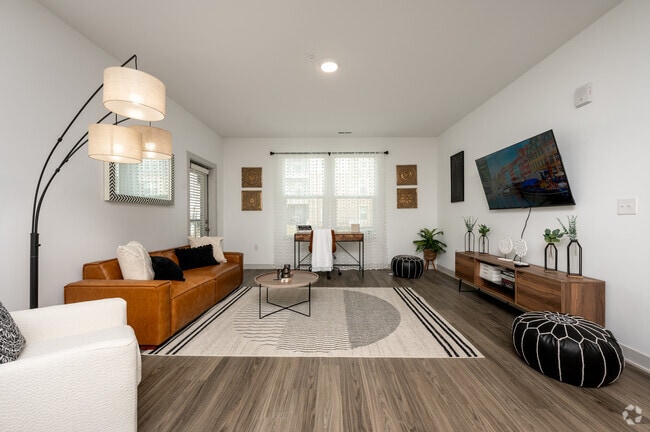 2BR, 2BA - 1,086SF - Living Room - Riley Crossing at Gateway Park