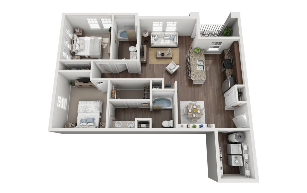 Floor Plan - Hibiscus