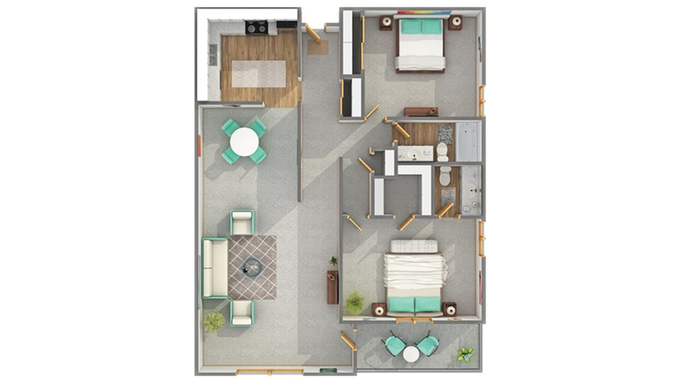 Floor Plan - The Mulberry