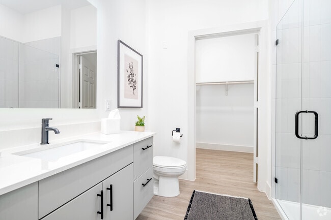 1BR, 1BA - 711SF - Bathroom - The Josephine