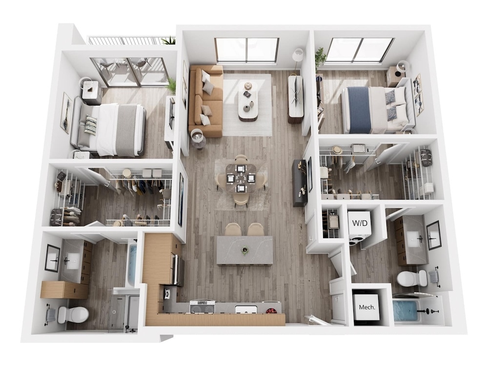 Floor Plan - B8 Renovated