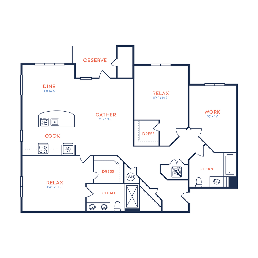 Floor Plan - Oak