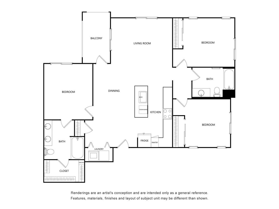 C1H floor plan Allaso High Desert - C1H