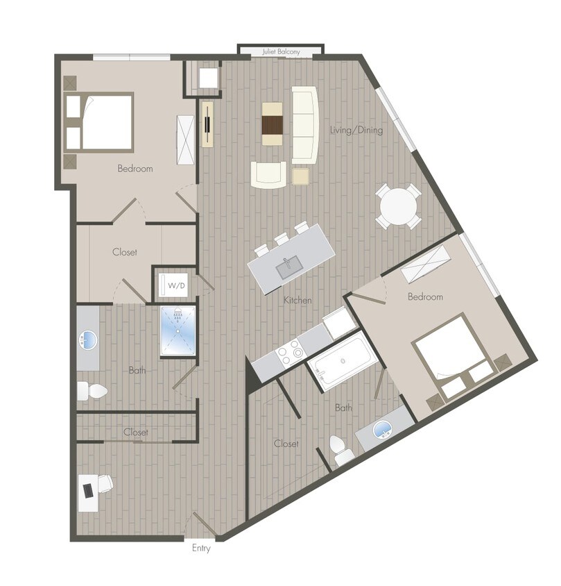 Floor Plan - The Freight Train