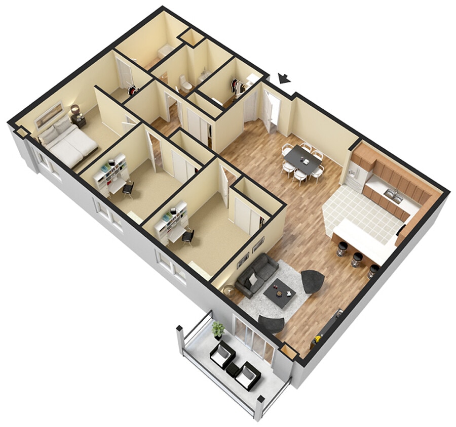 Floor Plan - E
