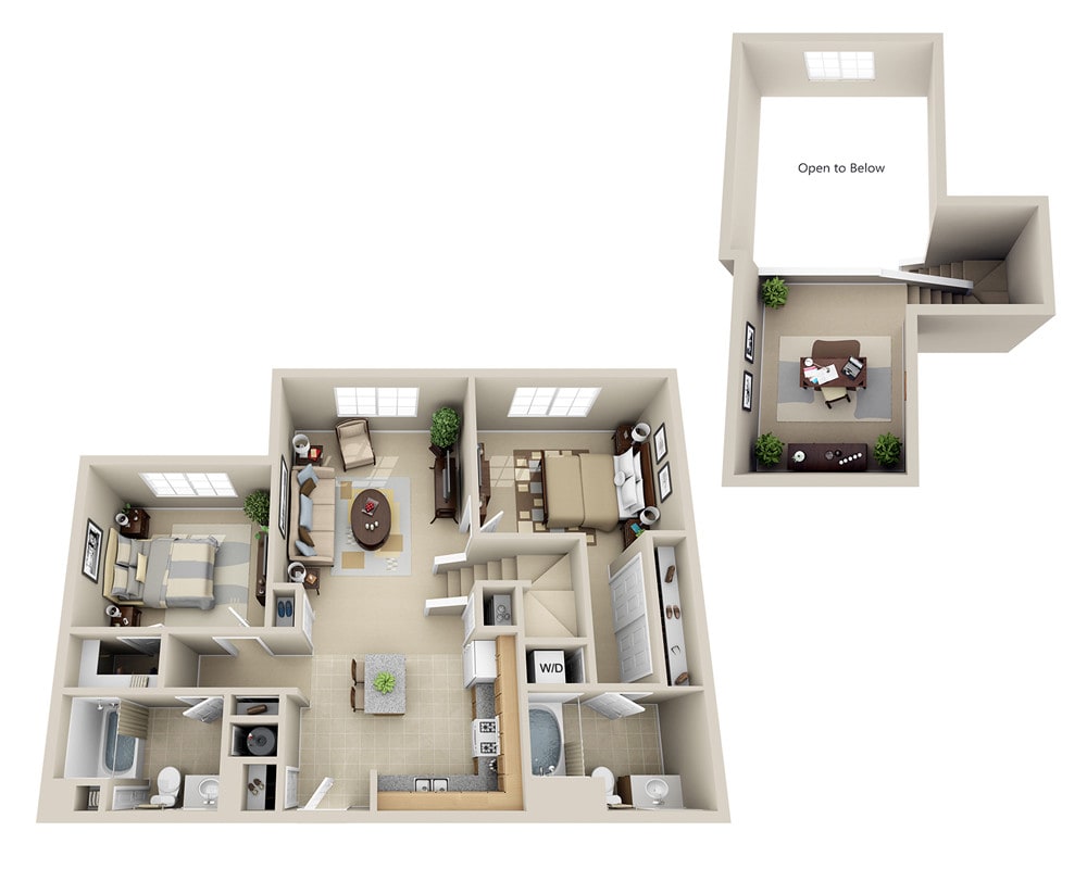 Floor Plan - San Diego (B2CL)