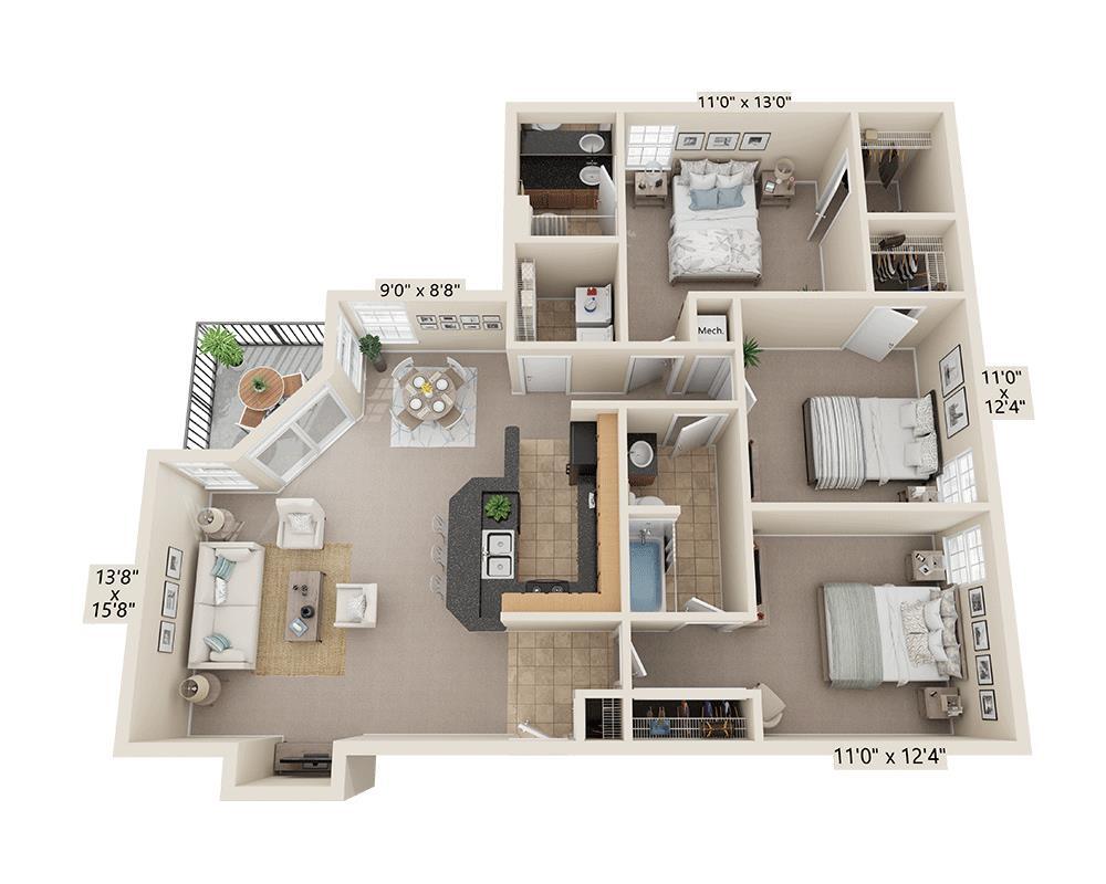 Floor Plan - Plan C2