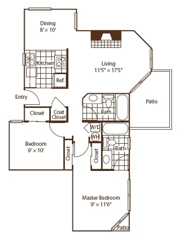 2BR/2BA - B1.2