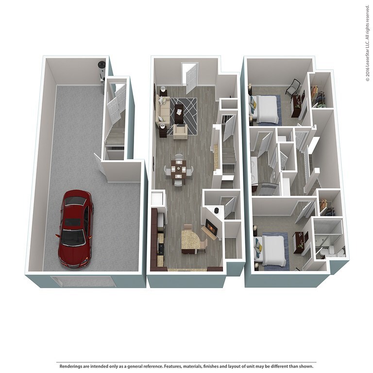 Floor Plan - Residence 13 Upgraded