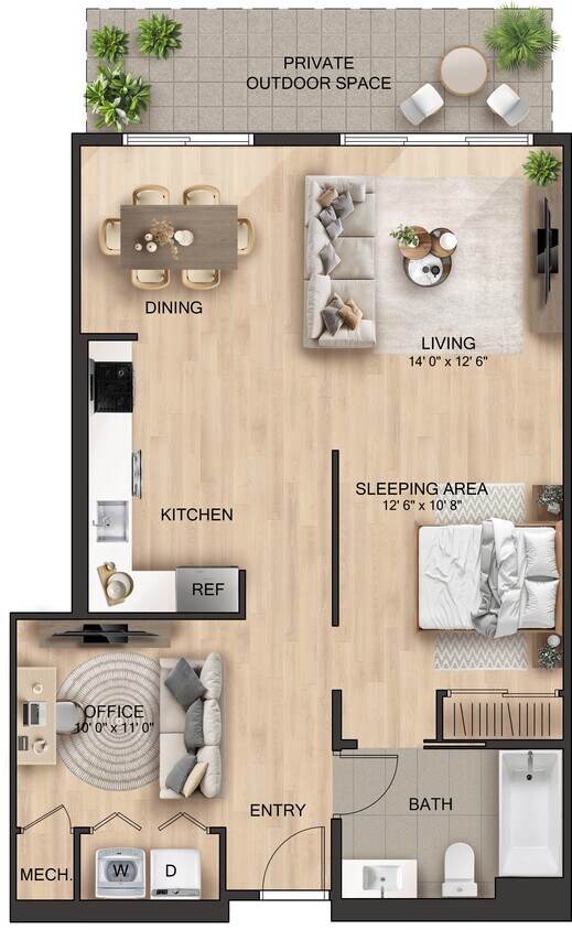 Floor Plan - A6D