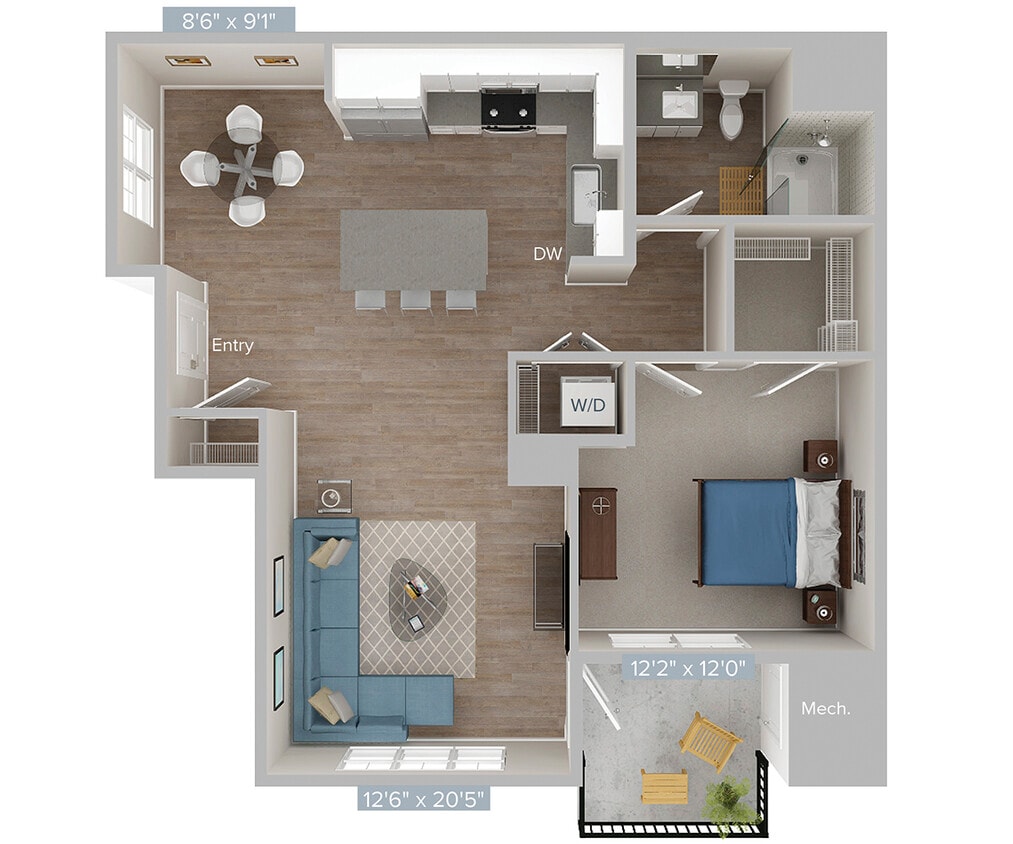 Floor Plan - A3-851-2