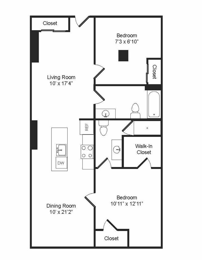 2 Bedroom Split 118 - 2 Bedroom Split 118