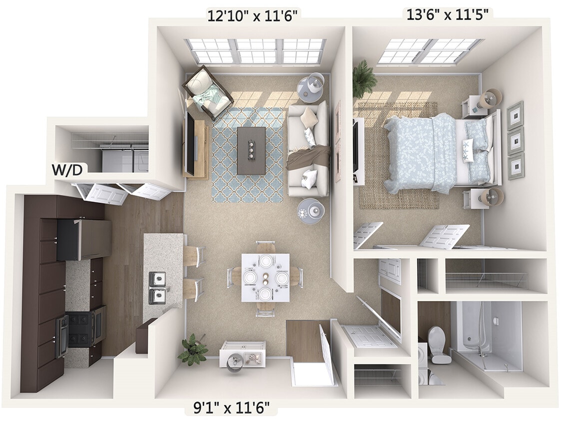 Floor Plan - A1-E-Upper