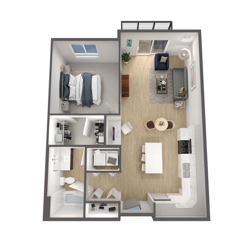 Floor Plan - Abbey (1A)