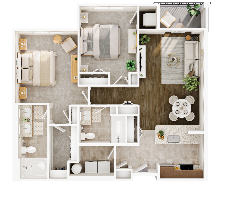 Floor Plan - The Cavalier
