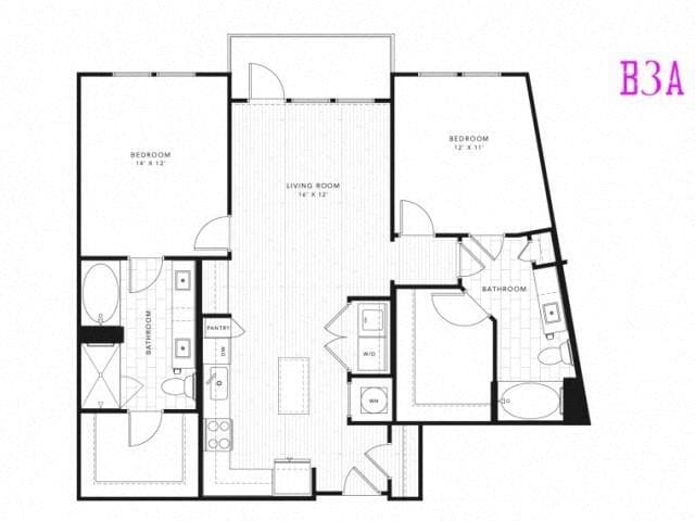 Floor Plan - B3A
