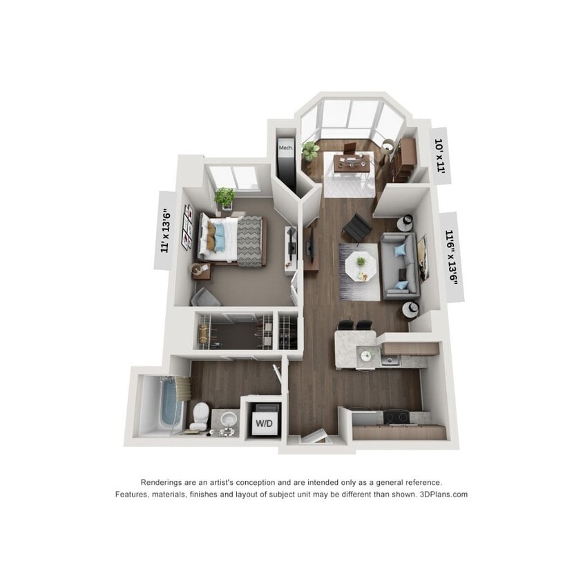 Floor Plan - Braddock