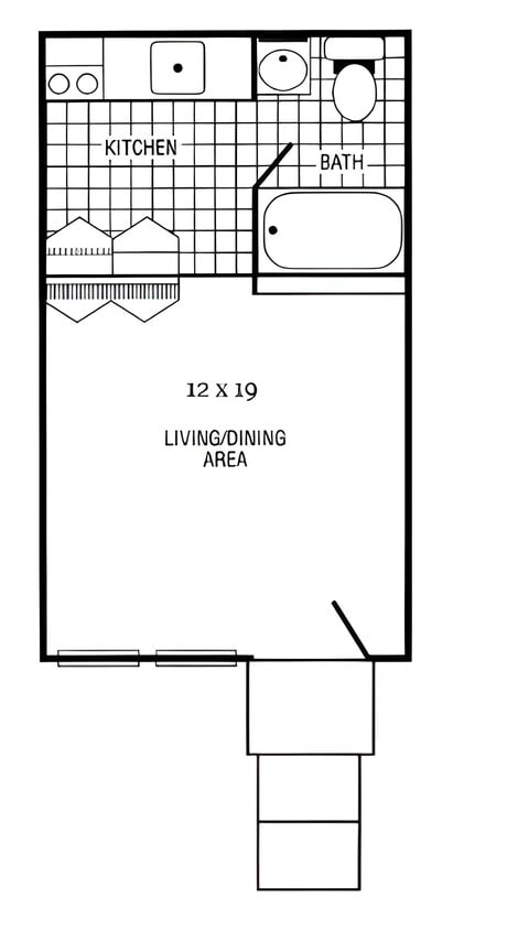 Floor Plan - Studio