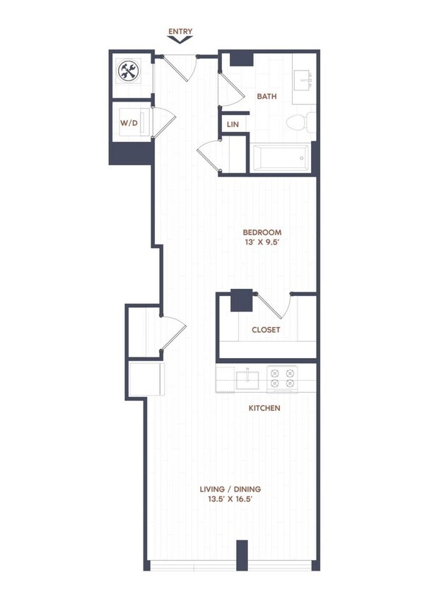 Floor Plan - Studio-S08