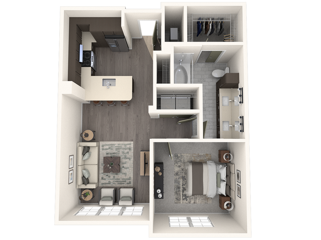 Canal 1535 Floor Plan A1.3 - A1.3