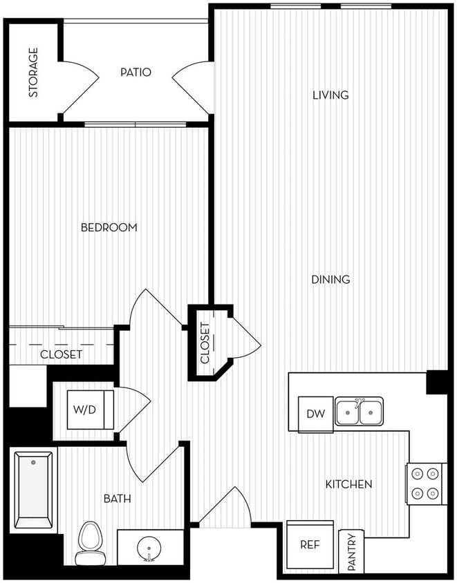 Floor Plan - Revela II Floorplan 1-2C