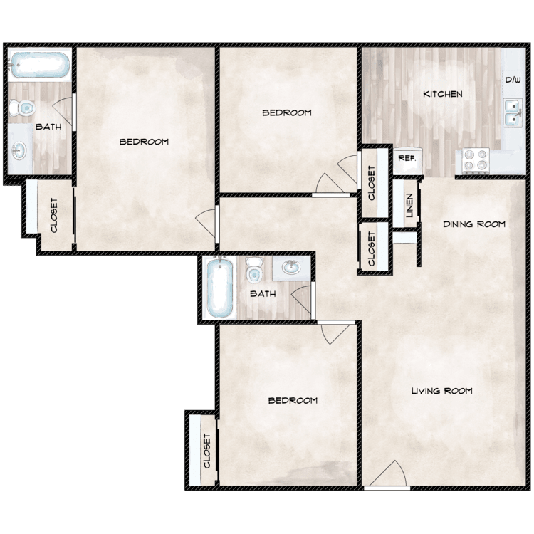 Floor Plan - Andy Jackson