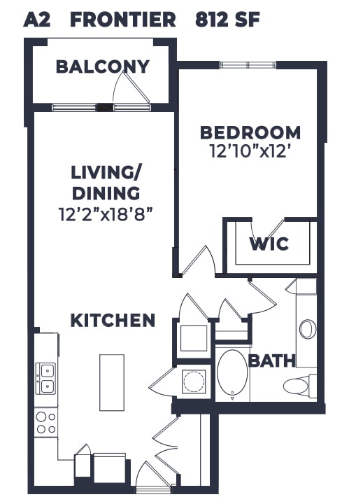 Floor Plan - The Frontier 