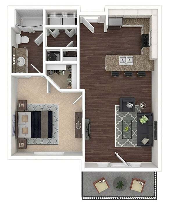 A1 3D Floorplan - A1