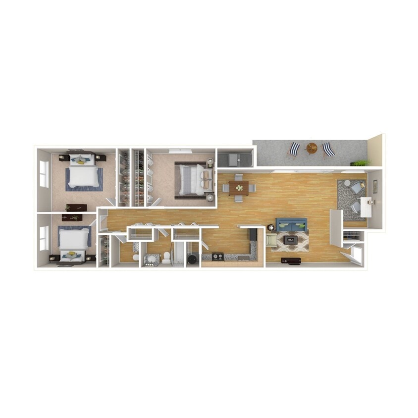 Floor Plan - The Poseidon