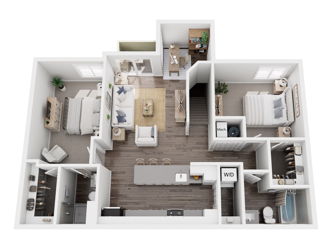 Floor Plan - Driftwood Upper