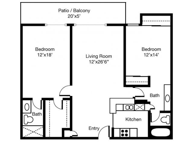 Floor Plan - 988