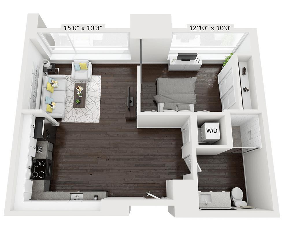 Floor Plan - Plan A1B22
