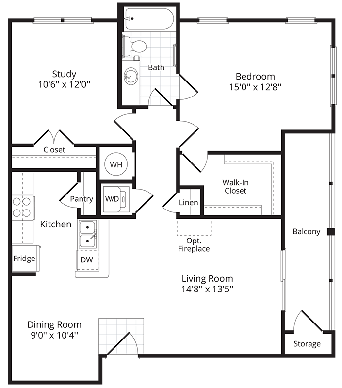 Floor Plan - The Sassafras