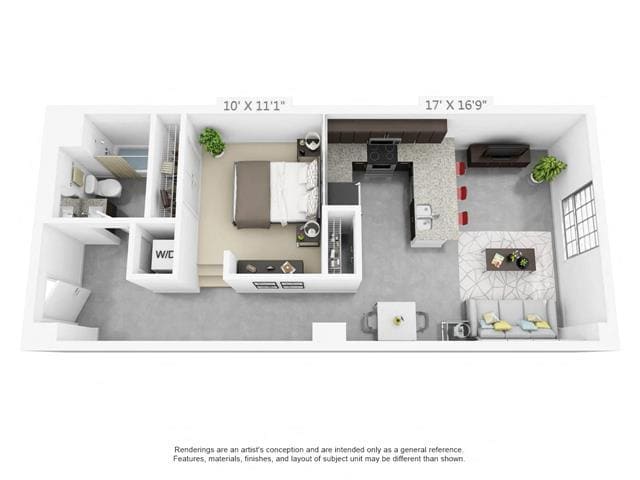 Floor Plan - 1E
