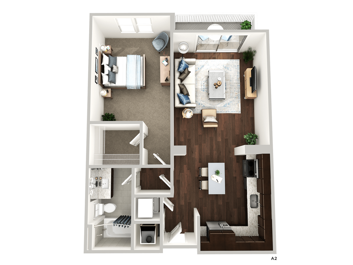 Floor Plan - A2 ( Sunrise) 