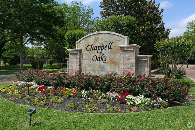 Entrance Sign - Chappell Oaks Apartments