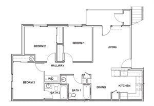 Floor Plan - 3x2