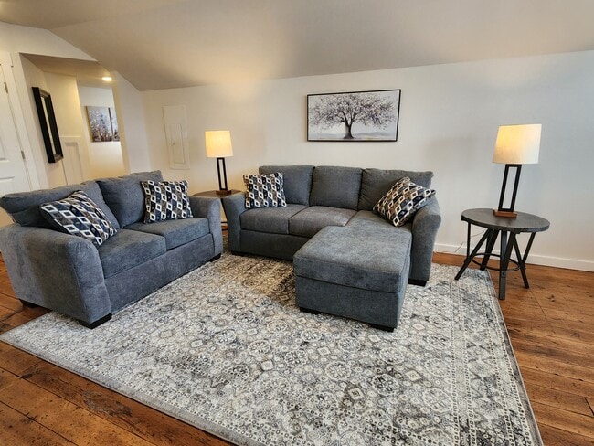 Apartment 201 Living room - Summer Street Apartments