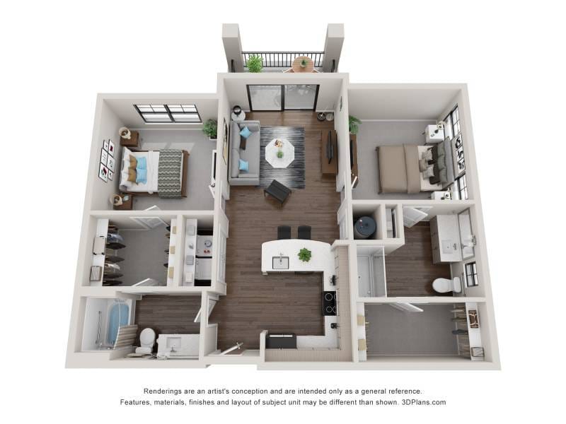 Floor Plan - The Paris