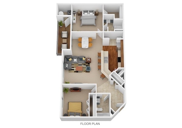 Floor Plan - The Clover IV