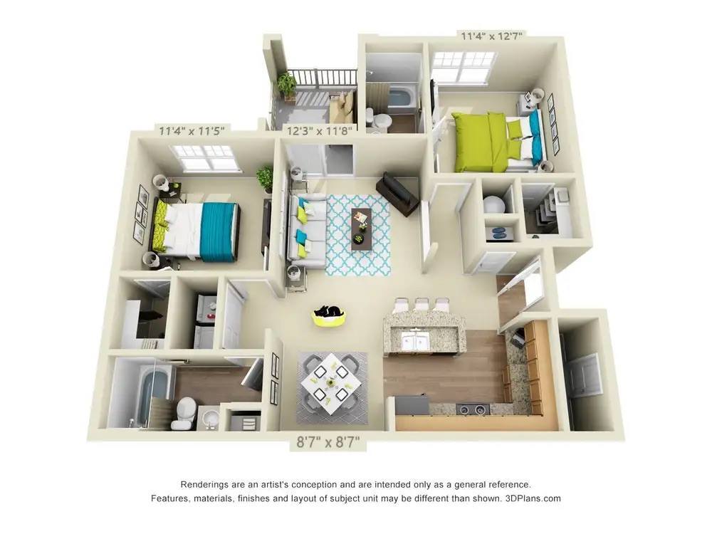 Floor Plan - The Concord Renovated