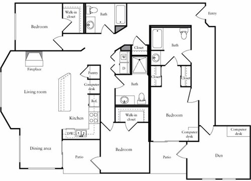 Floor Plan - 3+ Bedrooms C