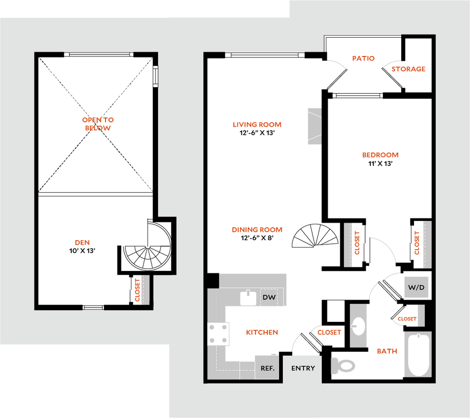 Floor Plan - Plan 1E