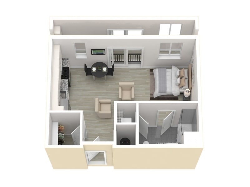 Floor Plan - Studio