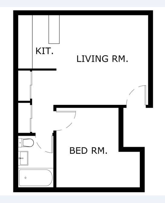 Floor Plan - Olive Remodeled