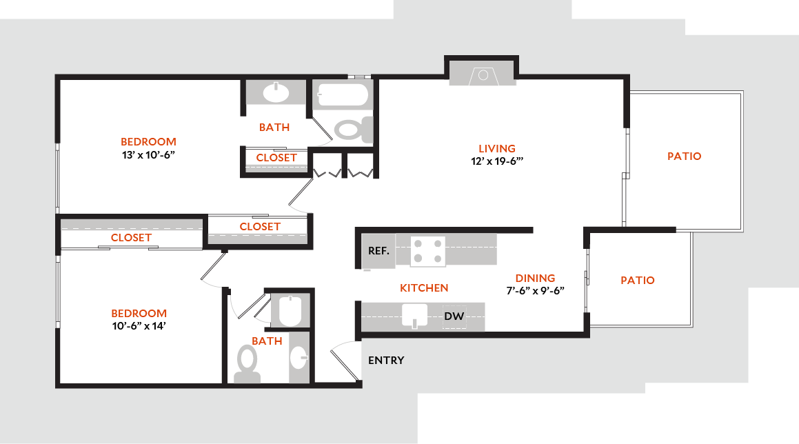 Floor Plan - Plan 2A