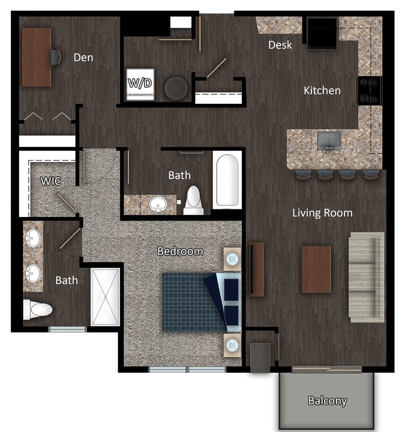 Floor Plan - Franklin Style E