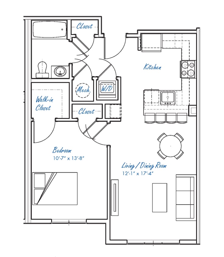 Floor Plan - A1E