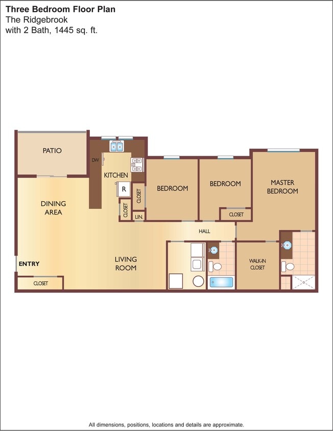 Floor Plan - $1.53/sq.ft. - The Ridgebrook
