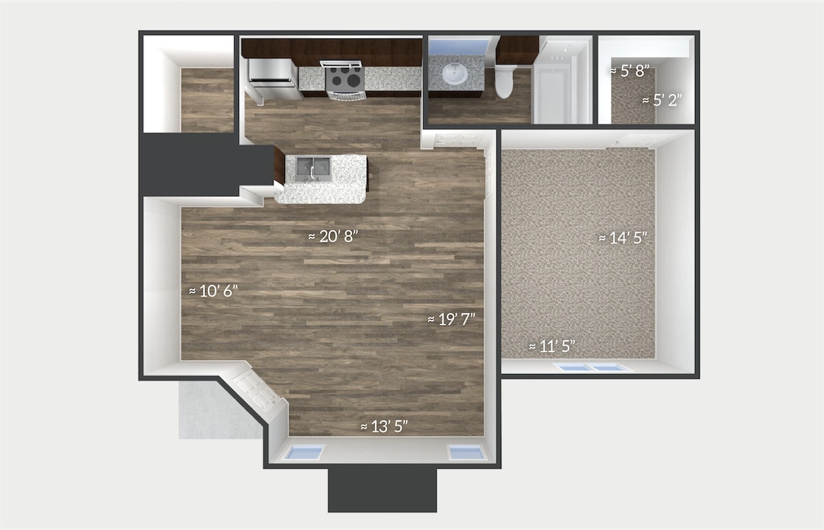Floor Plan - The Madrid